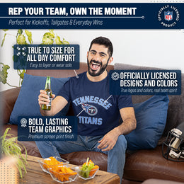 Tennessee Titans Team Fan Apparel NFL  Gameday T-Shirt - Navy