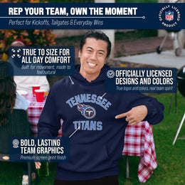 Tennessee Titans Team Fan Apparel NFL  Gameday Hoodie - Navy