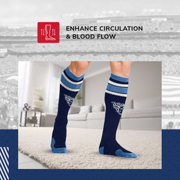 Tennessee Titans NFL Adult Knee High-Performance Socks - Navy