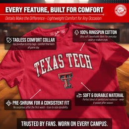 Texas Tech Red Raiders Gameday Cotton T-Shirt for Men and Women
