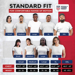 USA National Team The Victory Officially Licensed US Adult Women's National Soccer Team Alex Morgan Name & Number T-Shirt - White #13