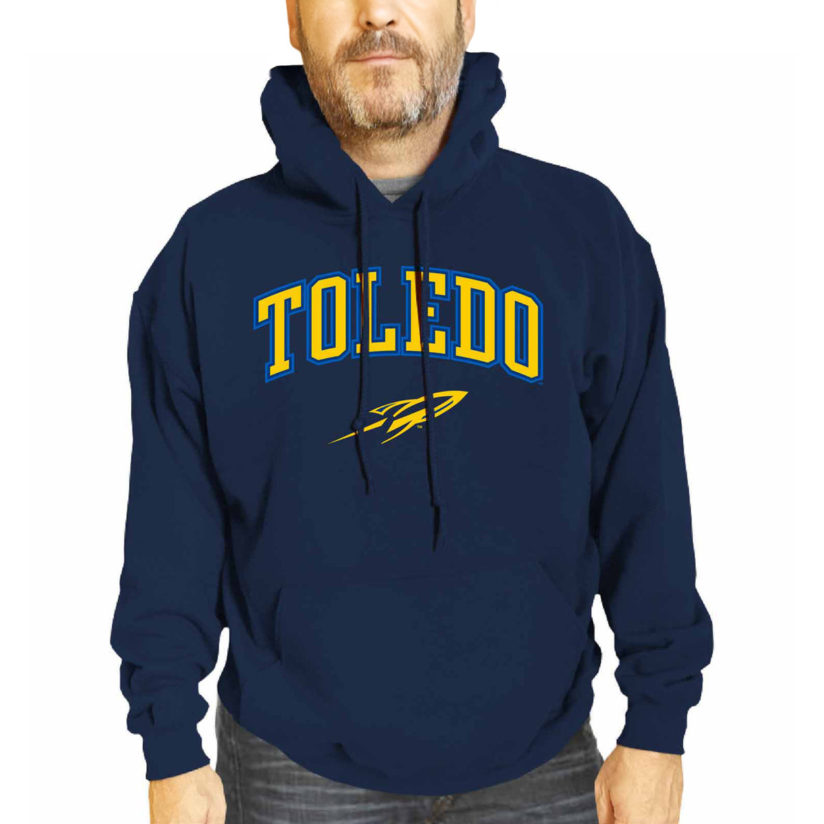 TOL Arch & Logo Gameday Hoodie - Navy