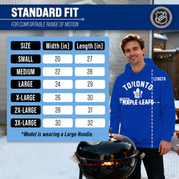 Toronto Maple Leafs Hoodie Pullover Sweatshirt - Royal