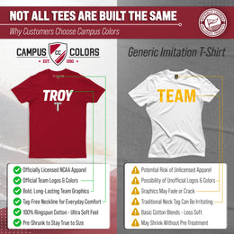 Troy Trojans Gameday Cotton T-Shirt for Men and Women