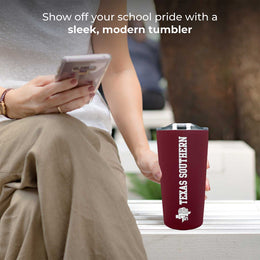 Texas Southern University Campus Colors  NCAA Tumbler - Maroon