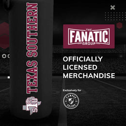 Texas Southern University NCAA Stainless Steel Water Bottle - Black