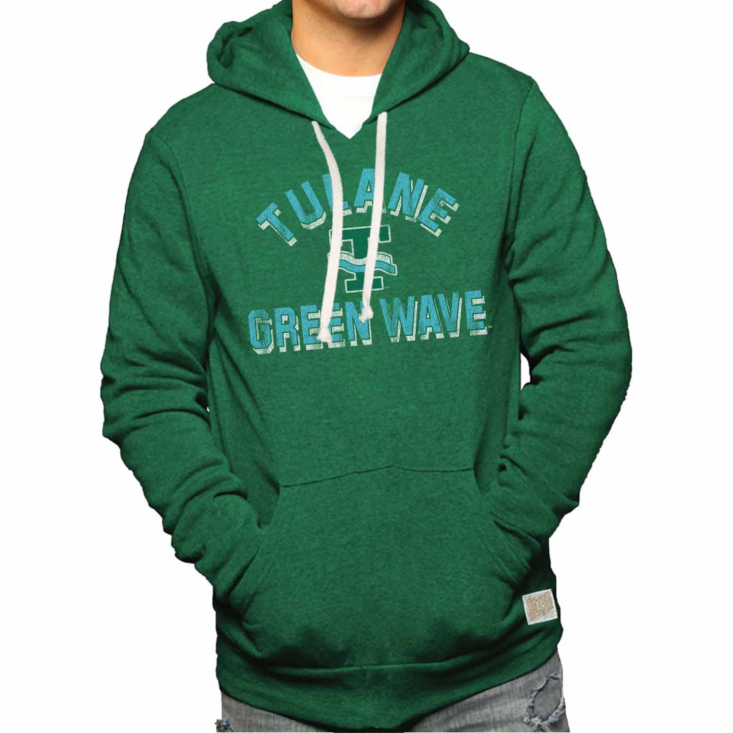 Tulane Green Wave Adult University Hoodie - Green