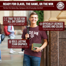 Texas A&M Aggies Gameday Cotton T-Shirt for Men and Women