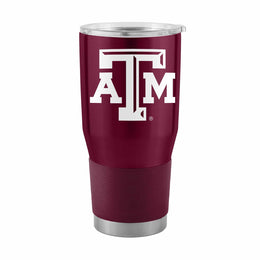 Texas A&M Aggies NCAA University 30oz Stainless Steel Vacuum Insulated Game Day Tumbler with Silicone Grip - Maroon