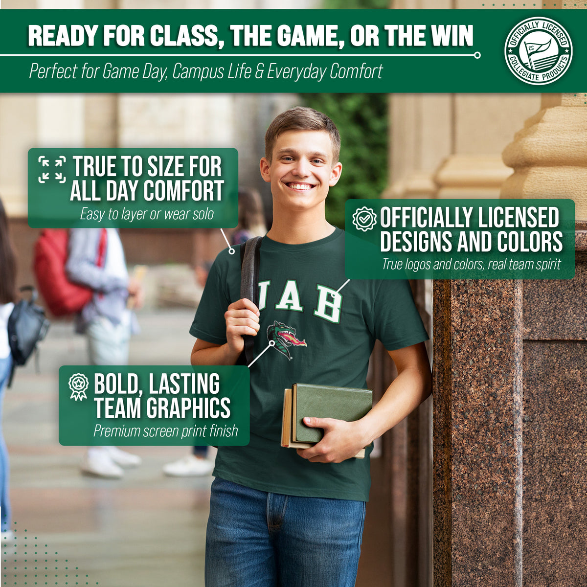 UAB Blazers Gameday Cotton T-Shirt for Men and Women