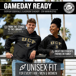 Central Florida Knights Arch & Logo Gameday Hoodie - Black