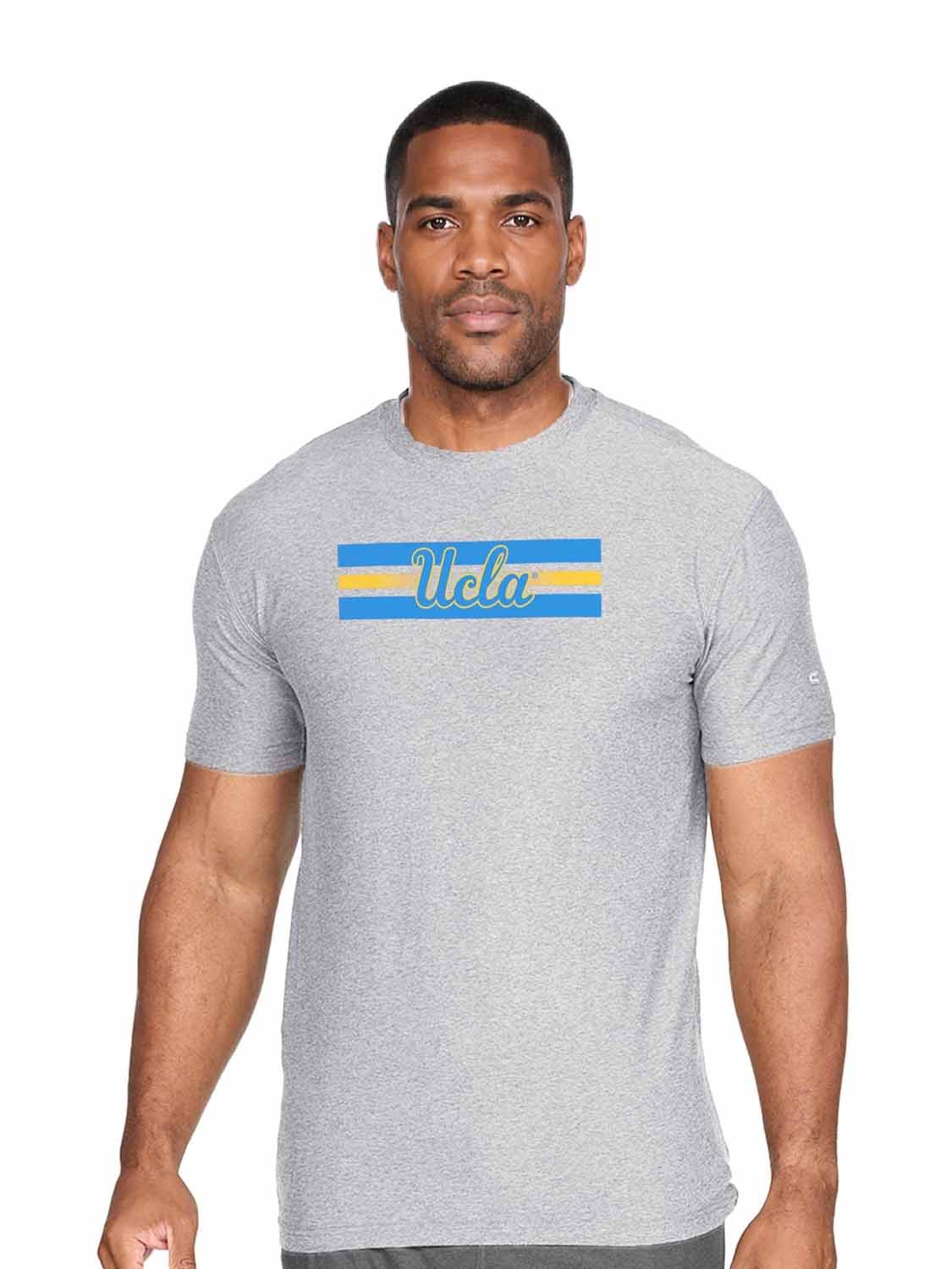 UCLA Bruins  Scholarship Cloud Jersey Short Sleeve Tee - Gray Heather