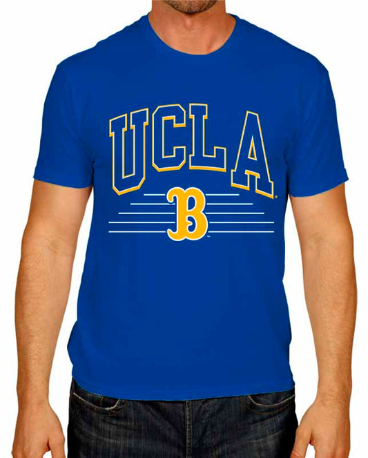UCLA Bruins NCAA Adult Unisex Overtime Classics T-Shirt - Blue