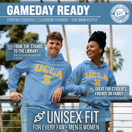 UCLA Bruins Arch & Logo Gameday Hoodie - Light Blue