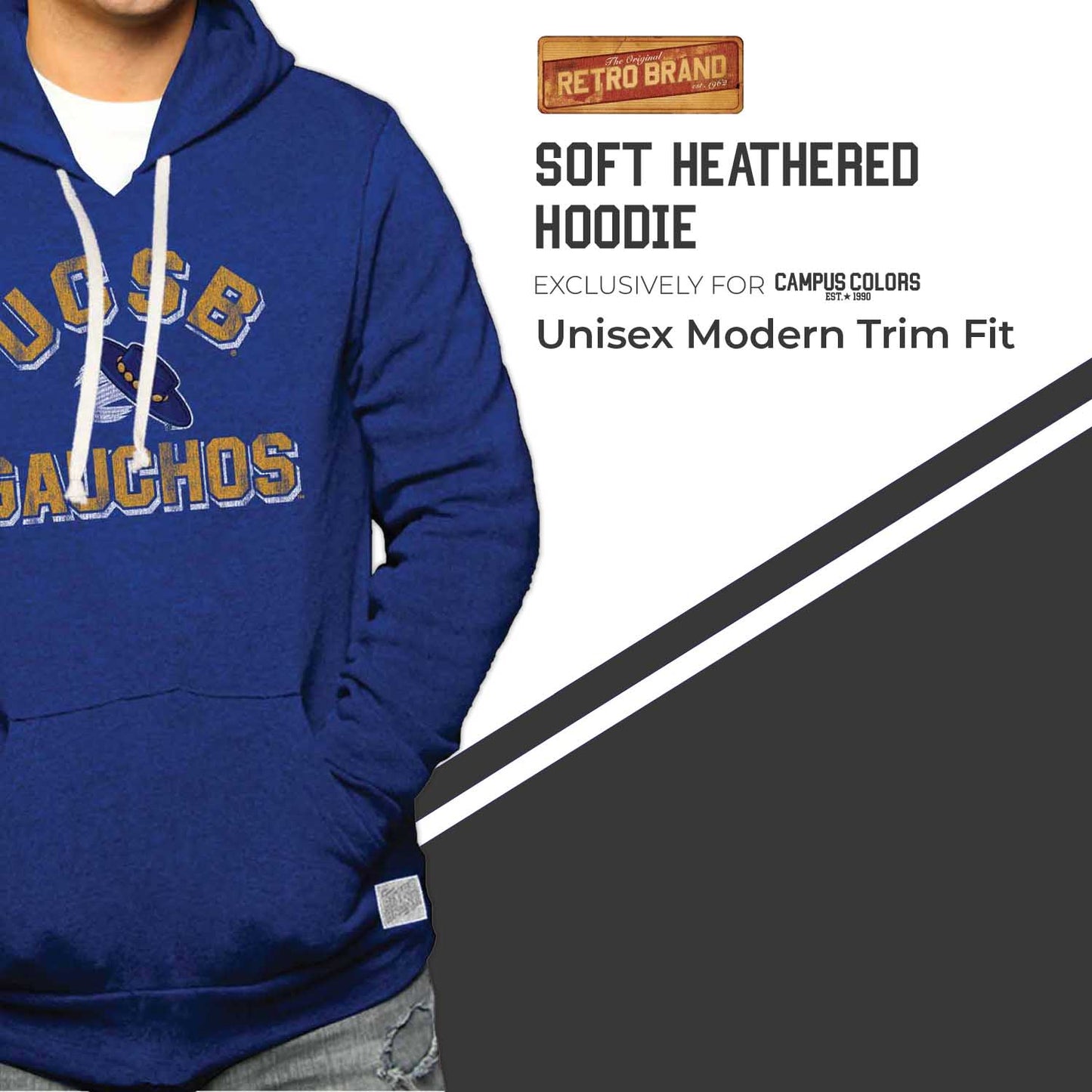 UCSB Gauchos Adult University Hoodie - Royal