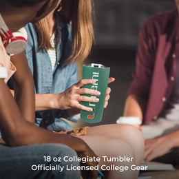 Miami Hurricanes Campus Colors  NCAA Tumbler - Green