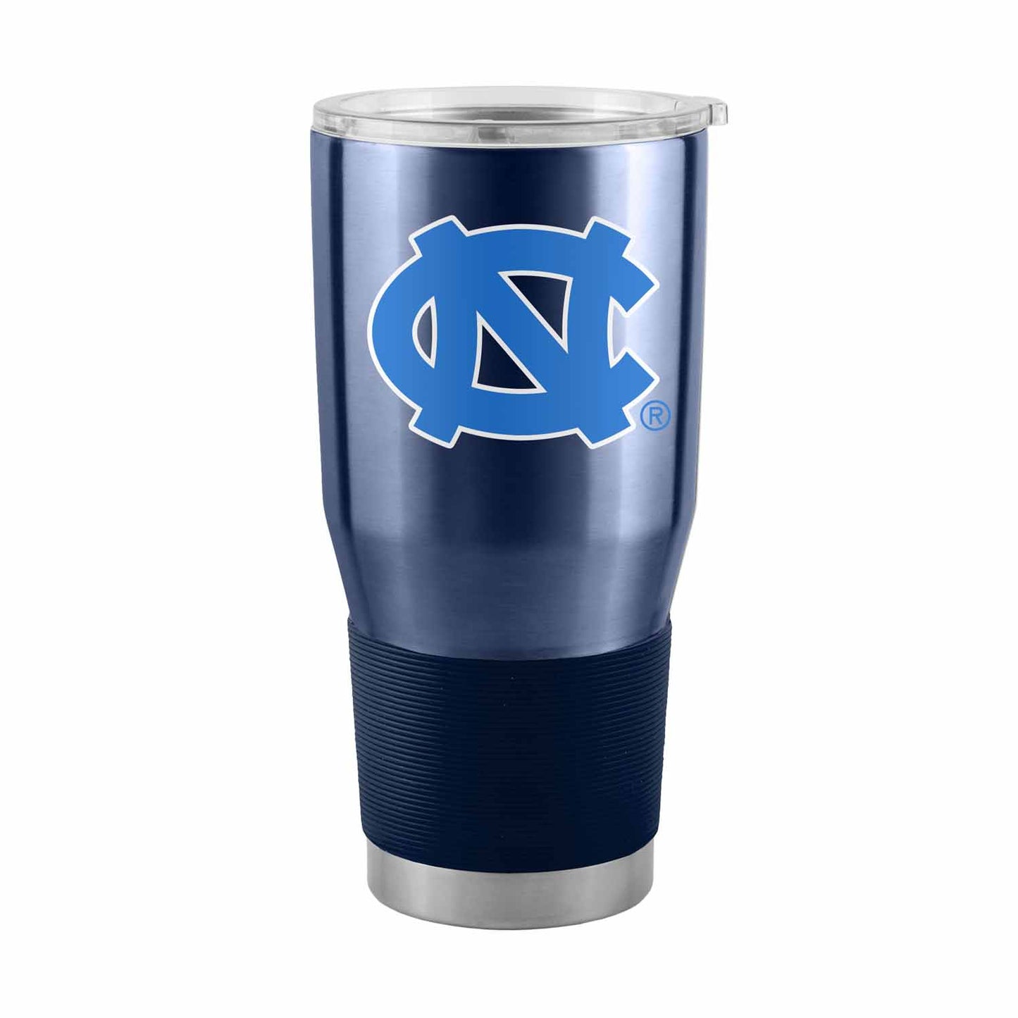 North Carolina Tar Heels NCAA University 30oz Stainless Steel Vacuum Insulated Game Day Tumbler with Silicone Grip - Navy