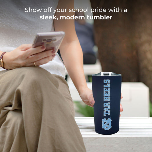North Carolina Tar Heels Campus Colors  NCAA Tumbler - Navy