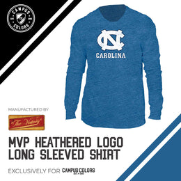 North Carolina Tar Heels NCAA MVP Adult Long-Sleeve Shirt - Carolina Blue