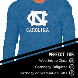 North Carolina Tar Heels NCAA MVP Adult Long-Sleeve Shirt - Carolina Blue
