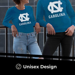 North Carolina Tar Heels NCAA MVP Adult Long-Sleeve Shirt - Carolina Blue