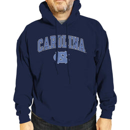 North Carolina Tar Heels Arch & Logo Gameday Hoodie - Navy