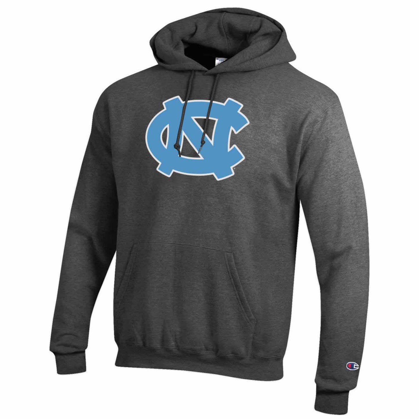 North Carolina Tar Heels Adult Mascot Fleece Hooded Sweatshirt - Charcoal