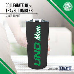 North Dakota Fighting Hawks NCAA Stainless Steel Travel Tumbler for Mom - Black