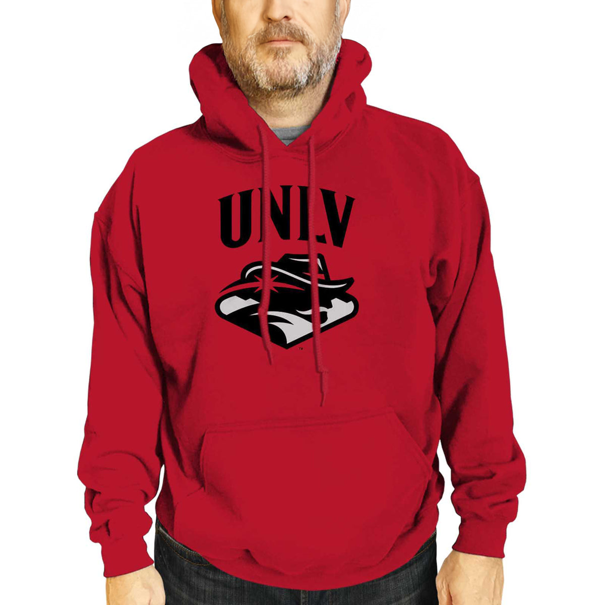 UNLV Rebels Arch & Logo Gameday Hoodie - Red