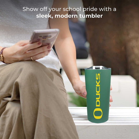 Oregon Ducks Campus Colors  NCAA Tumbler - Green