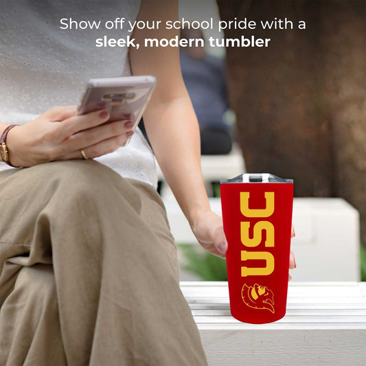 USC Trojans Campus Colors  NCAA Tumbler - Cardinal