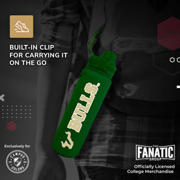 USF Bulls NCAA Stainless Steel Water Bottle - Green
