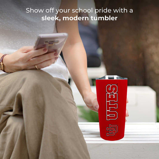 Utah Utes Campus Colors  NCAA Tumbler - Red