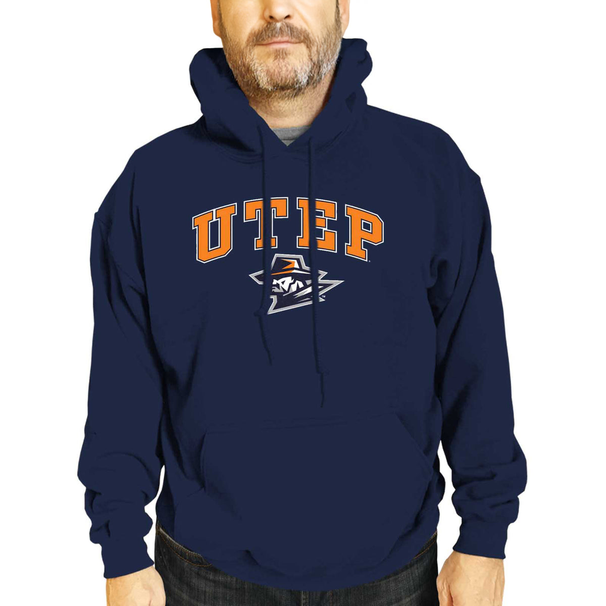 UTEP Miners Arch & Logo Gameday Hoodie - Navy