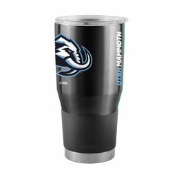 Utah Mammoth NHL Hockey 30oz Stainless Steel Vacuum Insulated Game Day Tumbler with Silicone Grip - Black