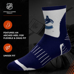 Vancouver Canucks NHL Youth Surge Socks - Navy