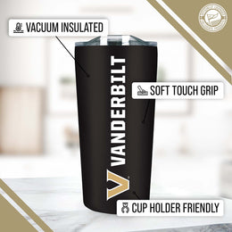 Vanderbilt Commodores Campus Colors  NCAA Tumbler - Black