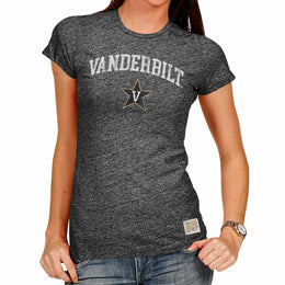 Vanderbilt Commodores University Women's T-Shirt  - Black