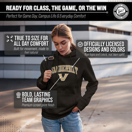 Vanderbilt Commodores Arch & Logo Gameday Hoodie - Black