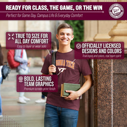 Virginia Tech Hokies Gameday Cotton T-Shirt for Men and Women