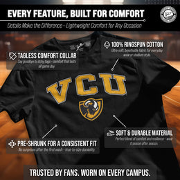 VCU Rams Gameday Cotton T-Shirt for Men and Women