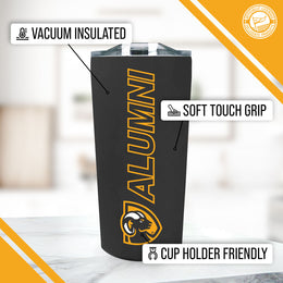 VCU Rams Collegiate Stainless Steel Travel Tumbler for Alumni - Black