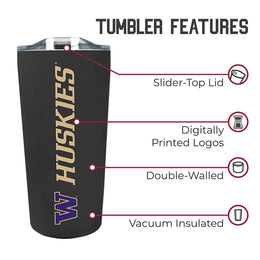 Washington Huskies Campus Colors  NCAA Tumbler - Black