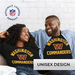 Washington Commanders NFL Gameday Adult Football Long Sleeve Shirt - Black