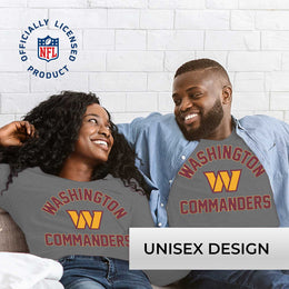 Washington Commanders NFL Gameday Adult Football Long Sleeve Shirt - Sport Gray