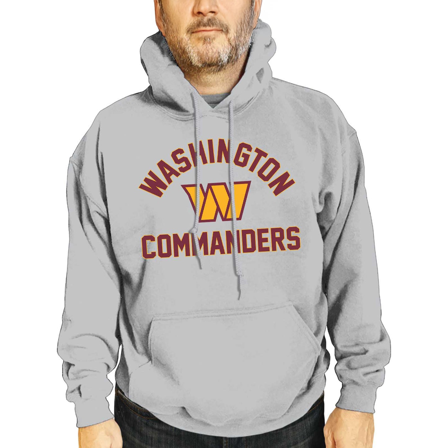 Washington Commanders Team Fan Apparel NFL  Gameday Hoodie - Sport Gray
