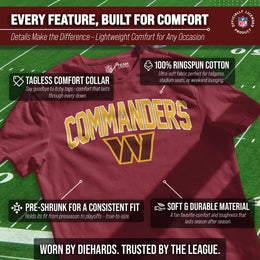 Washington Commanders NFL Home Team Tee - Maroon
