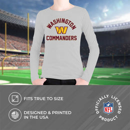 Washington Commanders NFL Youth Gameday Crewneck Sweatshirt - Sport Gray