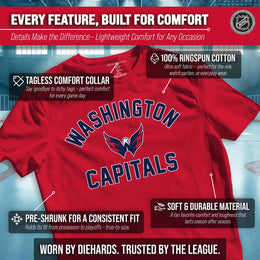 Washington Capitals NHL Gameday T-Shirt - Red