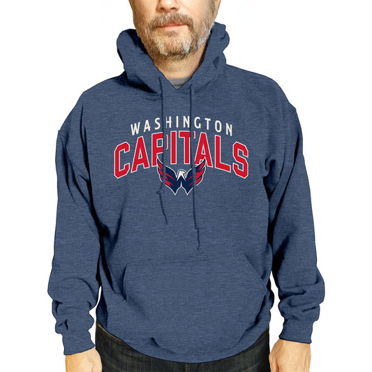 Washington Capitals NHL Adult Unisex Powerplay Hooded Sweatshirt - Navy